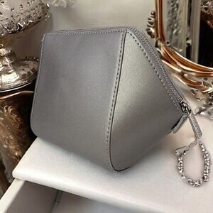 Alastin Skincare Cosmetics Bag - Silver with Purple Interior - Great Bag!